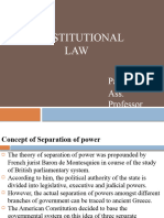 Separation of Power