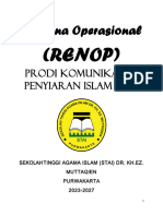 Rencana Operasional (RENOP) Program Studi Prodi KPI STI DR. KH - EZ. MUTTAQIEN 2023-2027