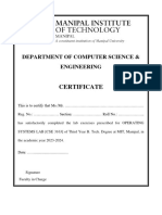 Revised OS Lab Manual 2023 Final