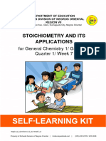 7 - Stoichiometry and Its Applications