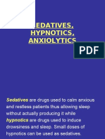 Lecture 28 - 3rd Asessment - Sedatives, Hypnotics