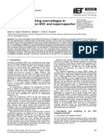 Mitigation of Switching Overvoltages in Microgrids Based On SVC and Supercapacitor