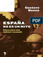 España No Es Un Mito Claves para Una Defensa Razonada Gustavo Bueno 2005 Temas de Hoy 9788484604952