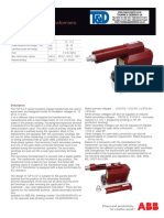ABB MV Indoor Voltage Transformer Indoor Voltage Transformer ABB TJP5 0 F - 17 5kV