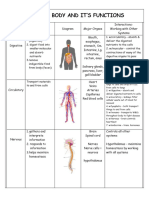 Human Body System in Eng