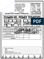 Examen1erGrado1erTrimestre2022 2023