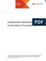 1090 Enabling (SAML) AuthenticationInAnInformatica102XDomain en H2L