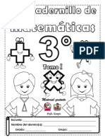 3° Mi Cuadernillo de Matemáticas Profa Kempis