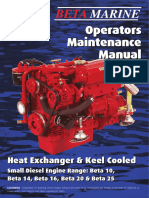 Beta Marine Operators Manual - Revised - 124707