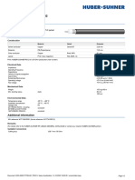 HUBER 2bSUHNER RG 213 U DataSheet-1489695