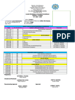 Class Program & Teachers Sched