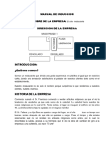 Manual de Induccion