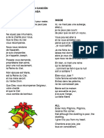 Paroles Canto Chanson Pour Demander Posada