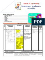 1er Grado Material Día 3 Com Leemos Sobre Los Alimentos Saludables Unidad 8 Semana 1