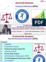 Productivity Analysis & KPIs - 01!03!2019