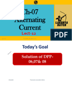 Alternating Current Lect-12 Notes