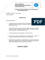 Examen de Auditores Internos-LOURDES