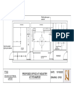 Office Ceiling Electrical Layout 13 Oct 23