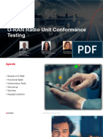 Slides O-RAN Radio Unit Conformance Testing PDF