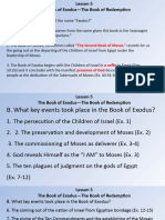 Lesson 5-Exodus