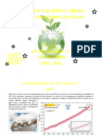 Contaminación Del Aire - Causas y Tipos