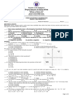 MATH 8 Test Questions SY 2022-2023 - QIII