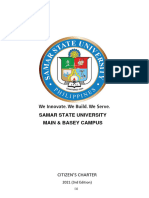 SSU-MAIN CITIZEN'S CHARTER 3rd Edition FY 2021