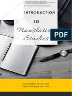 An Introduction To Translation Studies-For Students