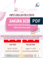 Sakura Science Alumni SDGs Workshops 2023-圧縮