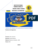 Informe de Cámara de Combustión de Motores Diesel