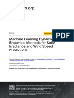 Machine Learning Dynamic Ensemble Methods For Sola