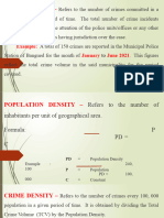 Introduction To Crime Calculation