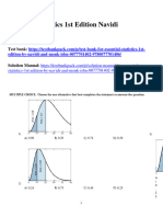 Essential Statistics 1st Edition Navidi Test Bank 1