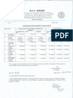 B.tech and M.tech Fee Structure Session 2023 2024