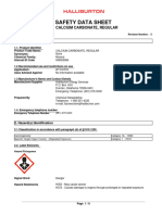 Calcium Carbonate Medium MSDS