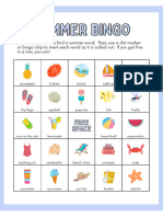 Summer Bingo