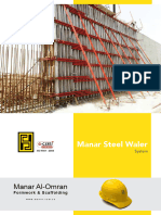 Manar Steel Waler System