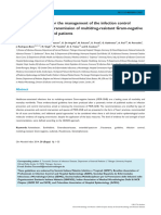 Clin Microbiology Infect - 2013 - Tacconelli - ESCMID Guidelines For The Management of The Infection Control Measures To