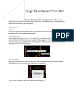 Creating 3 DDesign Deliverablesfrom ORD