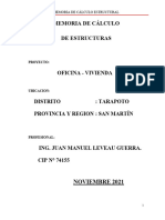 3.memoria Calculo Estructural