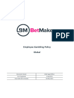 CcomoPArhATIXcUH - JojbAW-UX-oiTxpX-Employee Gambling Policy - Global May 2023 V3.0