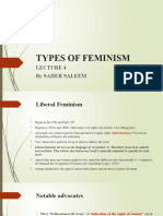 Types of Feminism