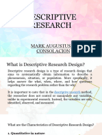 Descriptive Research