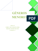 Generos Menores