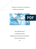 Trabajo - La Globalizacion y Su Impacto en La Economia