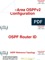 24 - Single-Area OSPFv2 Configuration