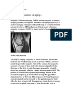 Magnetic Resonance Imaging:-: How MRI Works