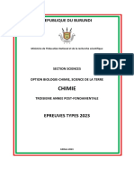 Questionnaire Chimie 2023