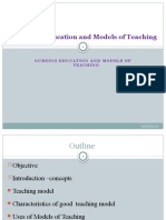 Models of Teaching and Learning