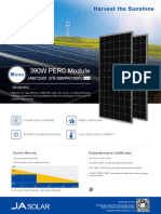 JA Solar Module Datasheet